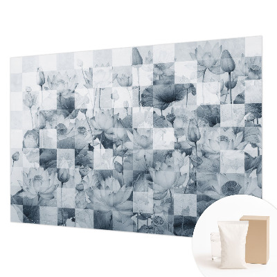 Wall mural for living room Lotus flowers