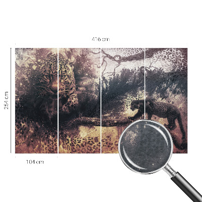 Bedroom wall mural wallpaper Forest theme