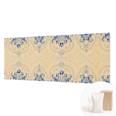 Large wall mural wallpaper Blue ornaments