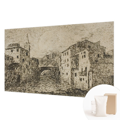 Modern wall mural City panorama