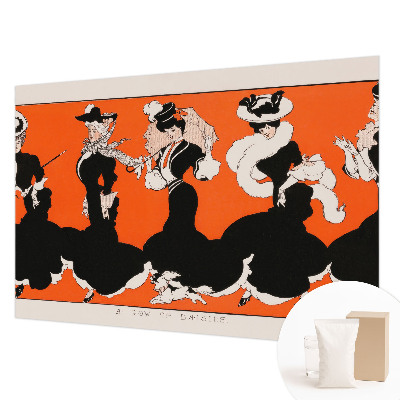 Modern wall mural for living room Women's outfits