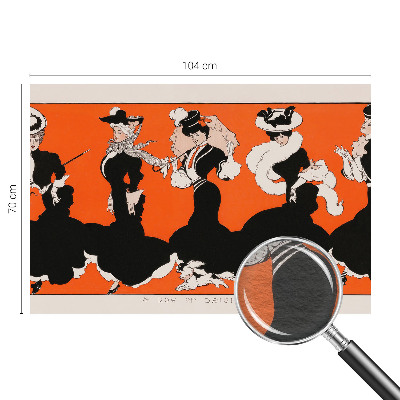 Modern wall mural for living room Women's outfits