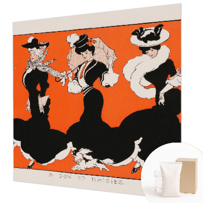 Modern wall mural for living room Women's outfits