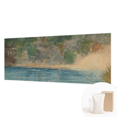 Premium wall mural for bedroom Tropical shore