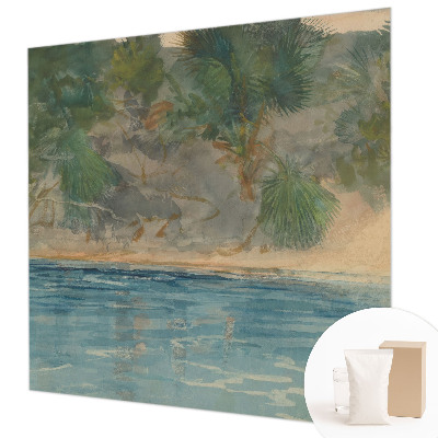 Premium wall mural for bedroom Tropical shore