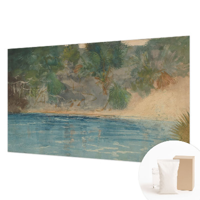 Premium wall mural for bedroom Tropical shore