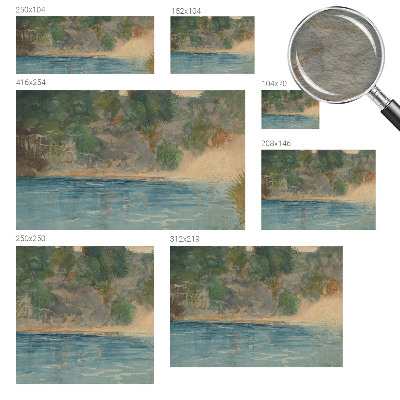 Premium wall mural for bedroom Tropical shore