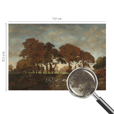 Decorative wall mural for living room Idyllic landscape