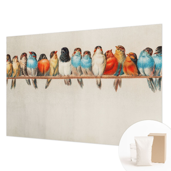 Wall mural Birds on a branch