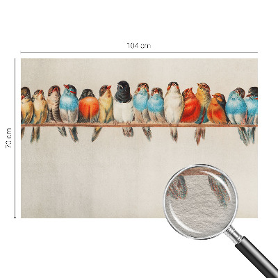 Wall mural Birds on a branch
