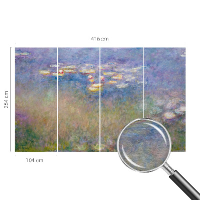 Photo wallpaper Water lilies