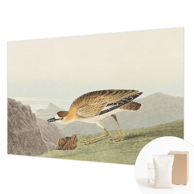 Wallpaper mural for living room Mountain bird