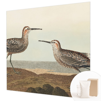 Modern wall mural for living room Bird silhouettes