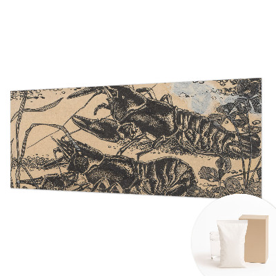 Large wallpaper mural Water crayfish