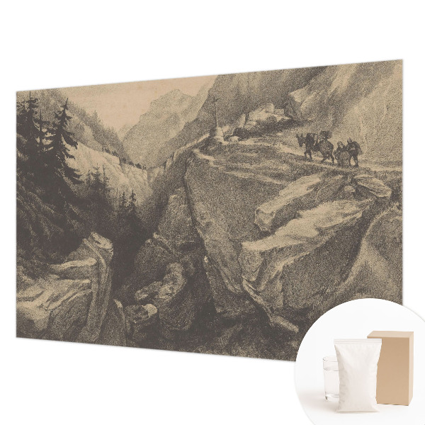 Large wall mural wallpaper Picturesque mountains
