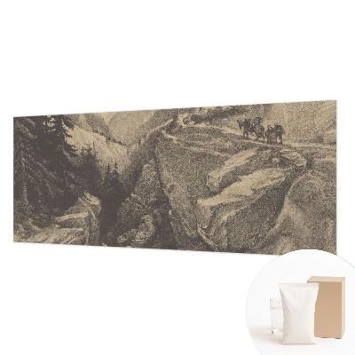Large wall mural wallpaper Picturesque mountains