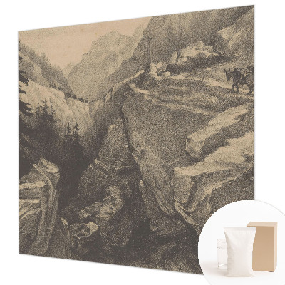 Large wall mural wallpaper Picturesque mountains