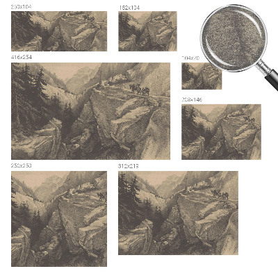 Large wall mural wallpaper Picturesque mountains