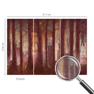 High quality wall mural wallpaper Mysterious landscape