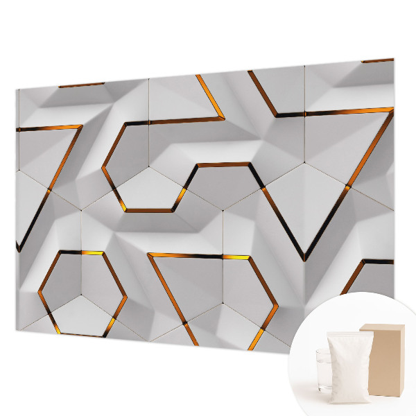 Modern wall mural for bedroom Modern geometry