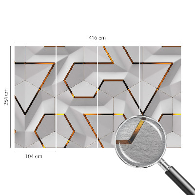 Modern wall mural for bedroom Modern geometry