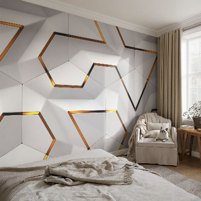 Modern wall mural for bedroom Modern geometry