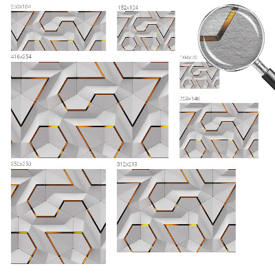 Modern wall mural for bedroom Modern geometry