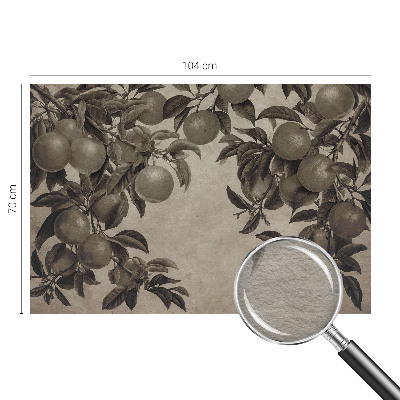 Premium wall mural for bedroom Fruit pattern