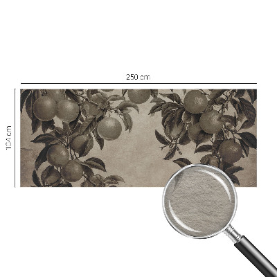 Premium wall mural for bedroom Fruit pattern
