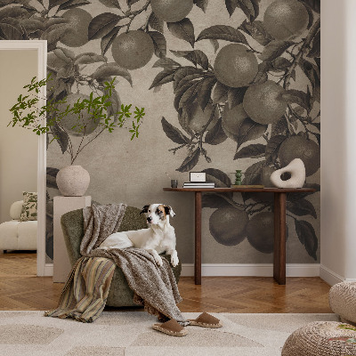 Premium wall mural for bedroom Fruit pattern
