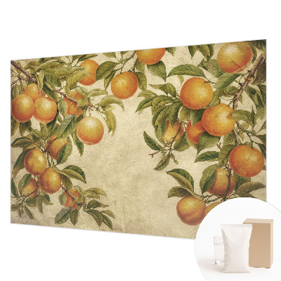 Premium photo wallpaper Fruit branches