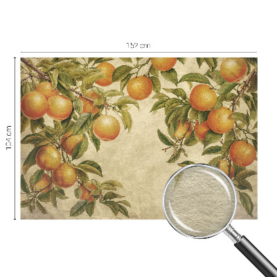 Premium photo wallpaper Fruit branches