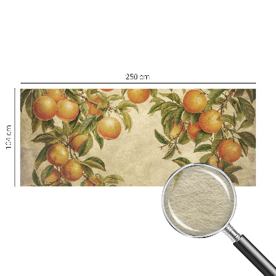 Premium photo wallpaper Fruit branches