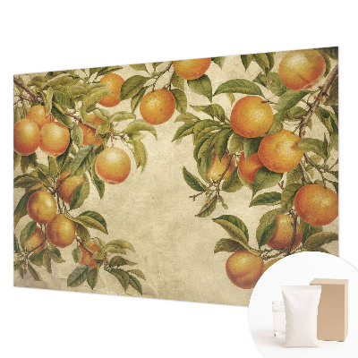 Premium photo wallpaper Fruit branches