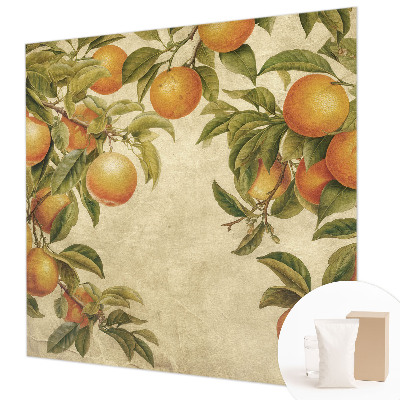 Premium photo wallpaper Fruit branches