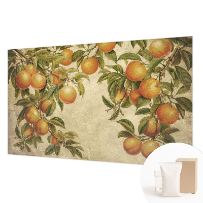 Premium photo wallpaper Fruit branches