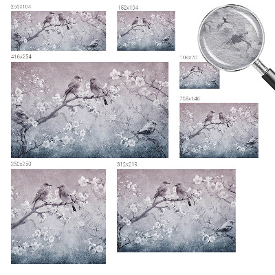 Non-woven wall mural Subtle nature