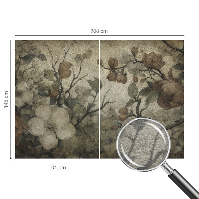 Non-woven photo wallpaper Floral beauty