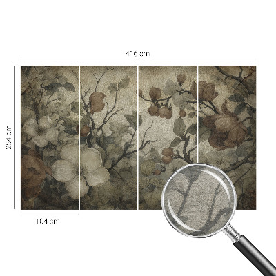 Non-woven photo wallpaper Floral beauty