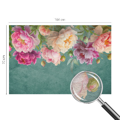 Wall mural for living room Floral elegance