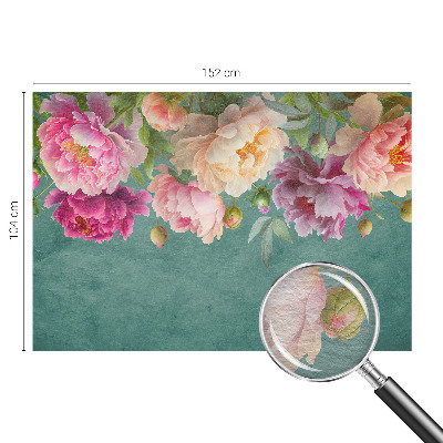 Wall mural for living room Floral elegance