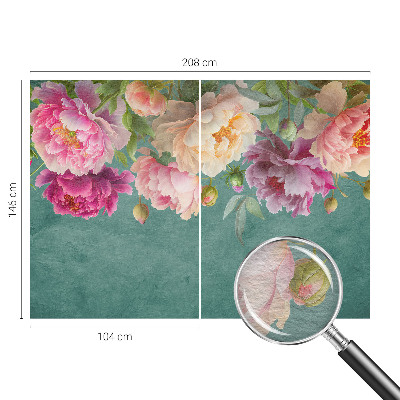 Wall mural for living room Floral elegance