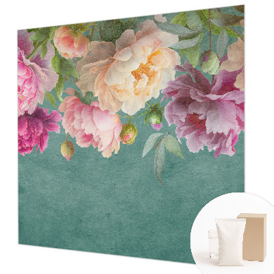 Wall mural for living room Floral elegance