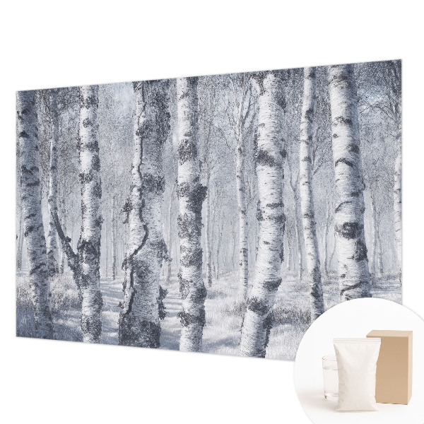 Photo wall mural Frosty nature