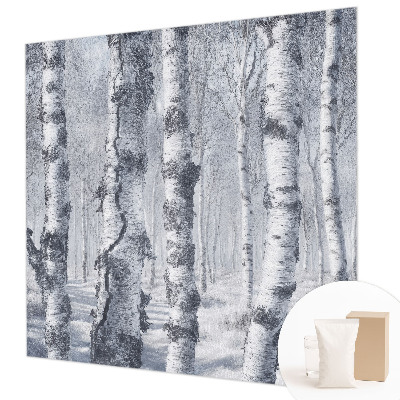Photo wall mural Frosty nature