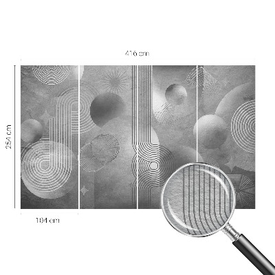 Wall mural for bedroom Abstract elegance