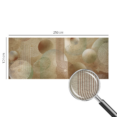 Wallpaper mural for living room Geometric pattern