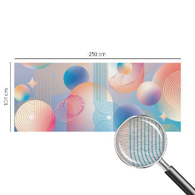 Large wall mural Colorful abstraction