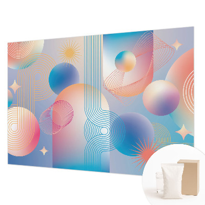 Large wall mural Colorful abstraction