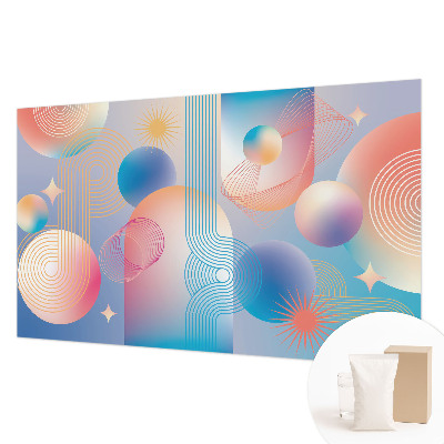 Large wall mural Colorful abstraction